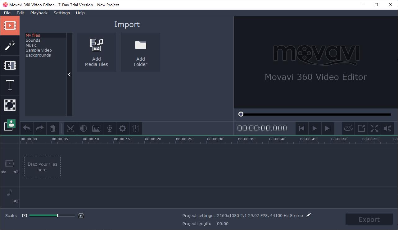 Movavi 360 Video Editor下载,视频编辑,视频处理,视频制作
